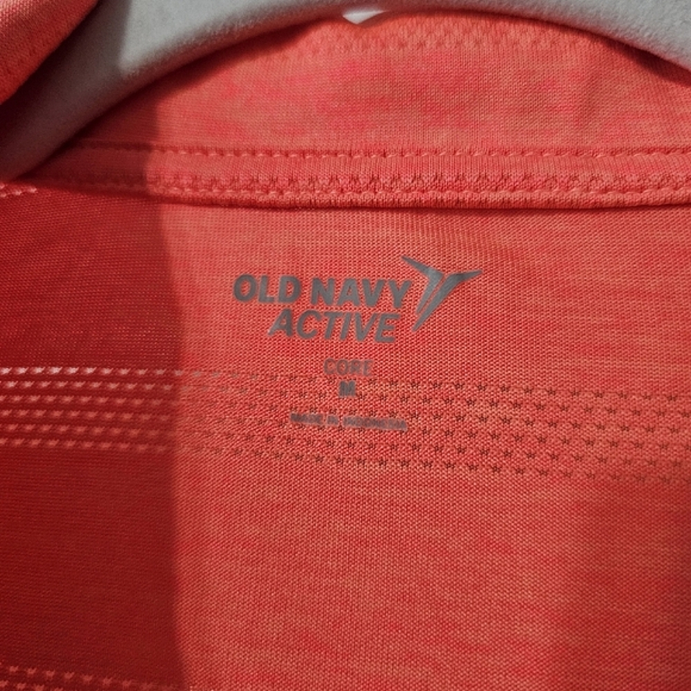 HP🎉 Men's Old Navy Active Short Sleeve Buttoned Polo - Size M - Picture 6 of 10